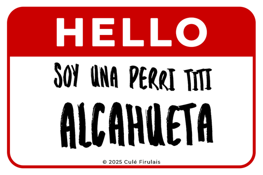 "Titi" 2"x3"  Waterproof Sticker